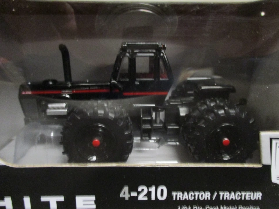 Chase Unit White Equipment 4-210 4WD Toy Tractor "2024 NFTM Edition" 1/64 Scale - Image 4 of 4