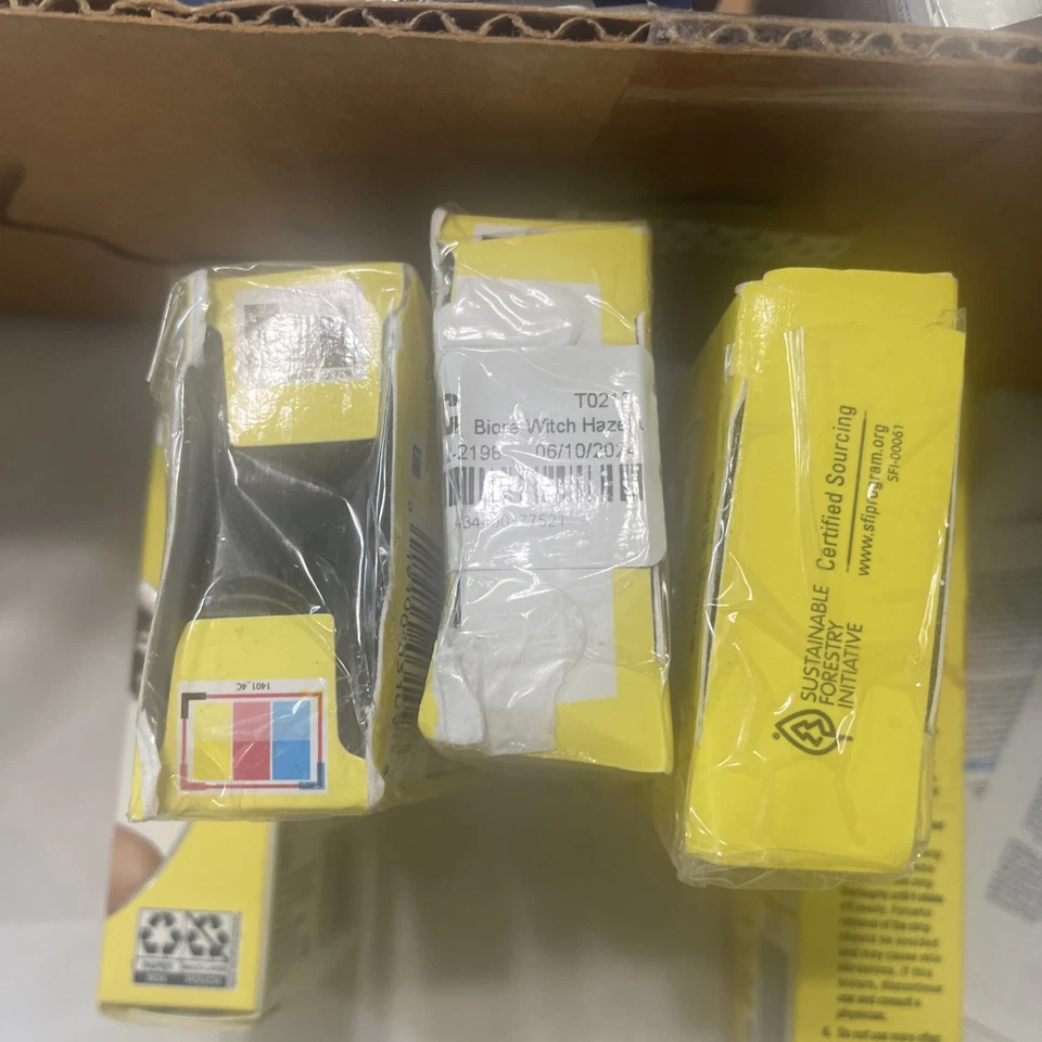 3 tiras de nariz espinilla de poros limpieza ultra profunda Biore Witch Hazel 6 quilates - 18 T Foto 3 de 3