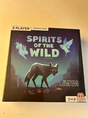 Spirits of The Wild 2 Player Strategy Game Mattel 2018 New Sealed