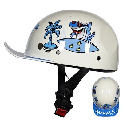 Open Face Sommer Motorrad Halb Helm Baseball Cap Helme Kinder Reiten Motocross