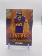 2025 Panini Absolute Patch Jordan Addison Absolute Burners Minnesota Vikings