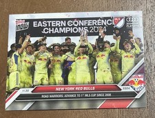 2024 Topps Now MLS New York Red Bulls Eastern Conference Champions Base Card