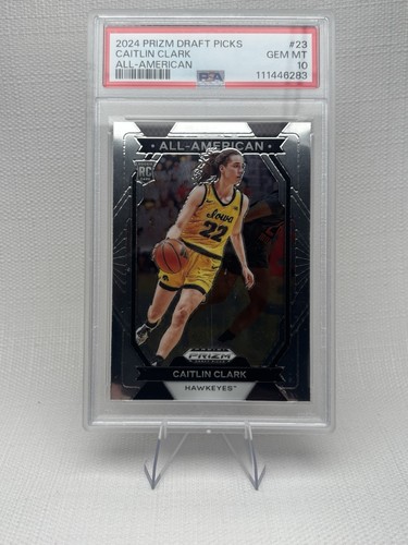 2024-25 Panini Prizm Draft Picks - All-American Caitlin Clark #23 PSA 10 GEM MT