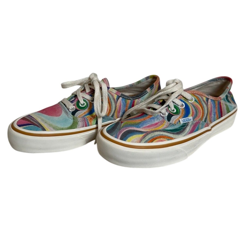 Vans X Chris Johnson Authentic SF Swirl Multi Color Tie Dye Women’s 7i image 2