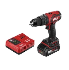SKIL HD529402 PWR Core 20 Brushless 20-Volt 1/2 In. Hammer Drill Kit with 2.0Ah