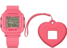 NEW Casio Baby-G +PLUS DIGITAL HEART Pink Mix 'n Match Womens Watch BGD10KH-4