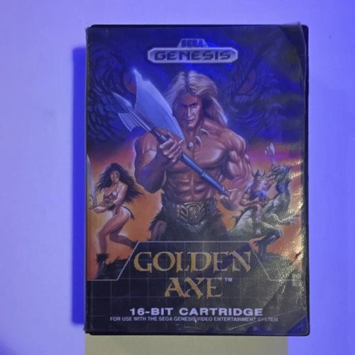 SEGA Golden Axe Sega Genesis Game Cartridge NTSC-U/C Box