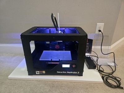 Makerbot Replicator 2 3D Printer W/ AC Adapter