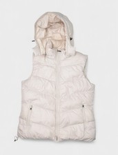Chaqueta Nike Mujer Grande Puffer Chaleco Plumón de Ganso Aislado Con Capucha Cremallera Atlético