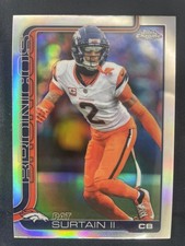 2025 NFL Topps Chrome Pat Surtain II Refractor #93 Broncos