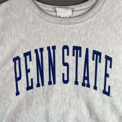 Champion Reverse Weave Sweatshirt XLT Gray PENN STATE UNIVERSITY