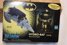 Batman Hydro-Bat vehicle w/ Batman figure New in box 2002 Hasbro