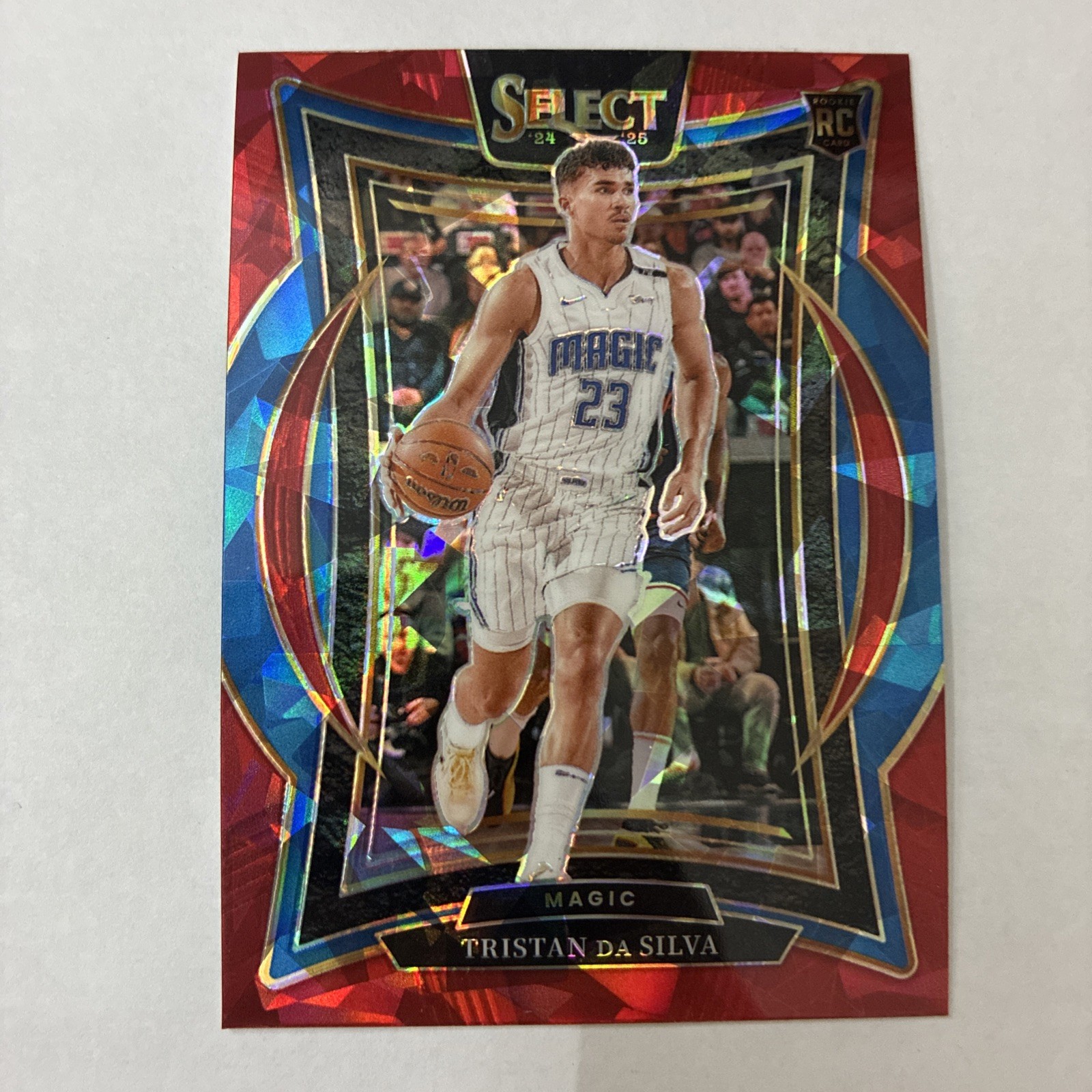 2024-25 Panini Select - Concourse Tristan da Silva #83 Red Cracked Ice Prizm RC