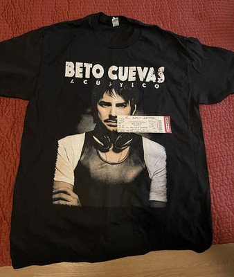 Beto Cuevas  T-Shirt Tour M La Ley W/ Ticket Cafe Tacuba Enanitos Verdes Caifane