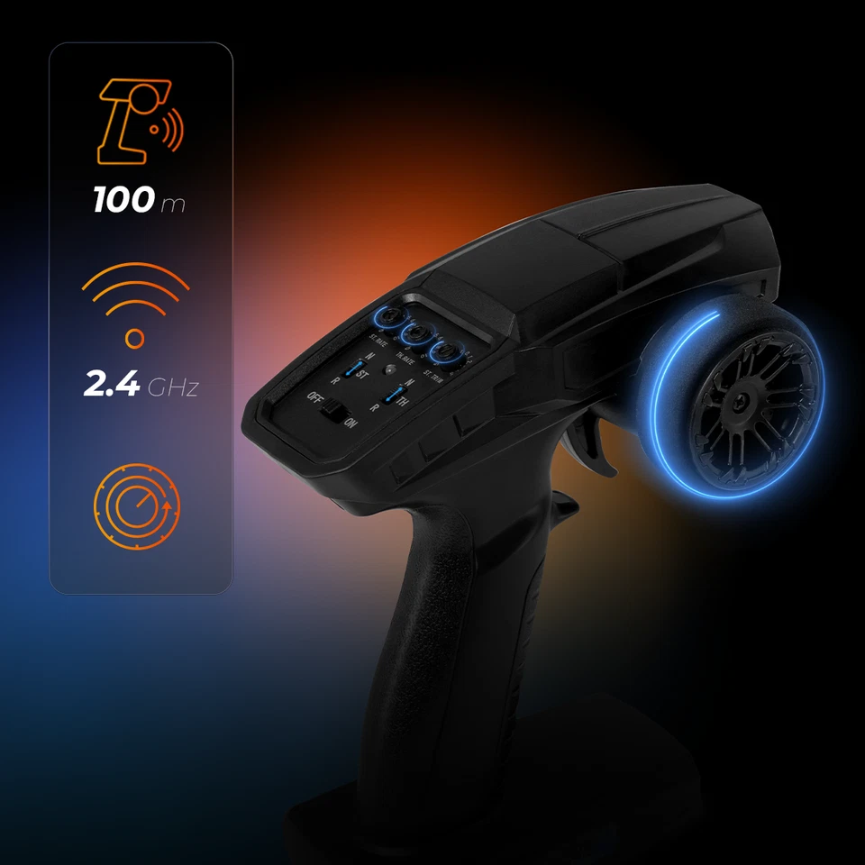 Ferngesteuertes Auto X-Hooligan Maßstab 1:10 35 km/h 100 Meter 4x4-Antrieb - Bild 4 von 4