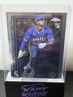 Front of 2025 Topps Chrome - Ryan Bliss #37 (RC)