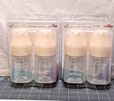 Lot of 2 Spectra 160ml Breast Milk Storage Bottles, 2 Pack, New Sealed