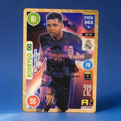RODRYGO - Real Madrid - Brazil - 3D Sammelkarte - World Football Stars - Gold