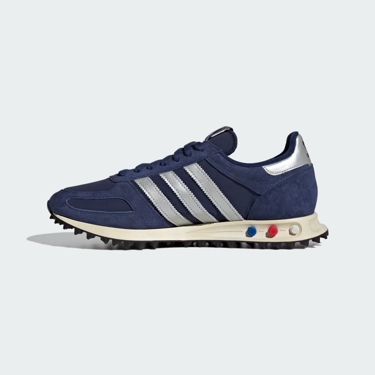 adidas La Trainer Og JR7171 Dark Blue Silver Metallic Men's Size
