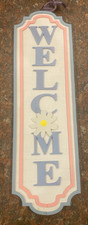 Pastel Color "Welcome" Sign, Summer, Spring Wall/Door/Porch Wall Hanging