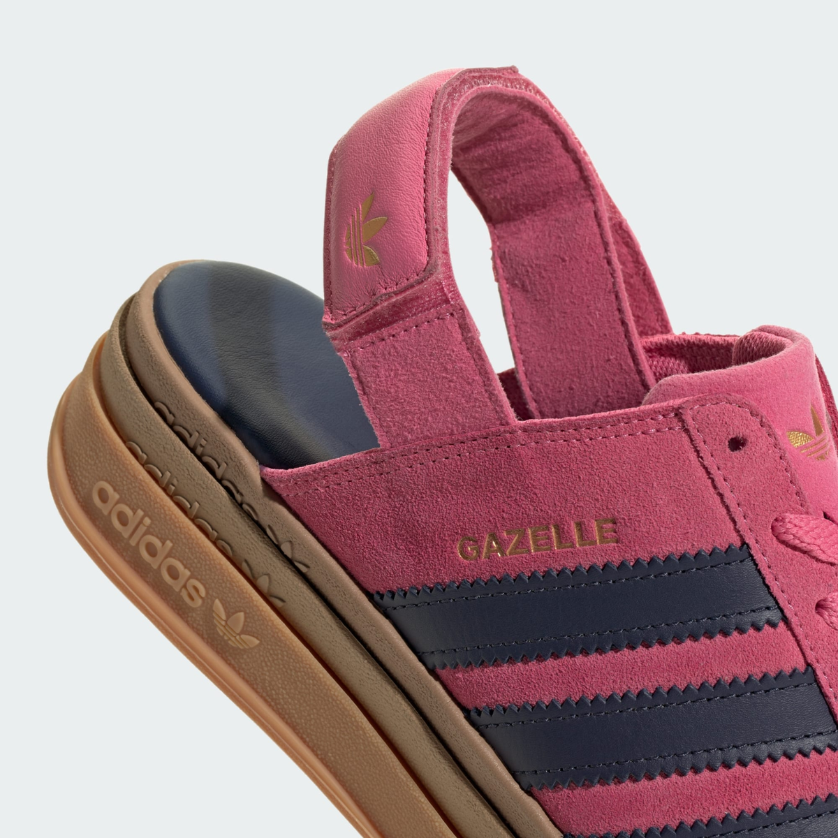 adidas WMNS Gazelle Bold Sandal Pink Fusion Shadow Navy KK4221