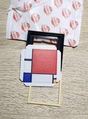 ZURU Mini brands Masterpieces-Composition with Red Blue and Yellow Piet Mondrian