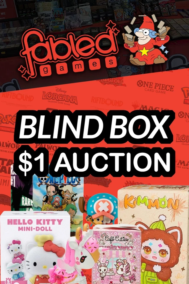 KIMMON, Hello Kitty Blind Boxes | $1 Auction | Cute & Fun!