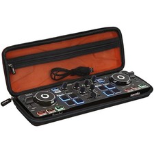 Mchoi Hard Portable Case Compatible 11.8 x 7.5 x 1.6 inches, Black, Orange