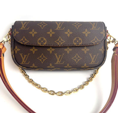 Louis Vuitton Ivy Monogram Chain 2-Way Shoulder Bag Crossbody