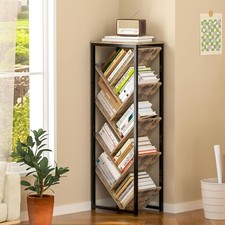 Tree Bookshelf - 9 Tier Floor Standing Tree Bookshelf for Hardcover Books