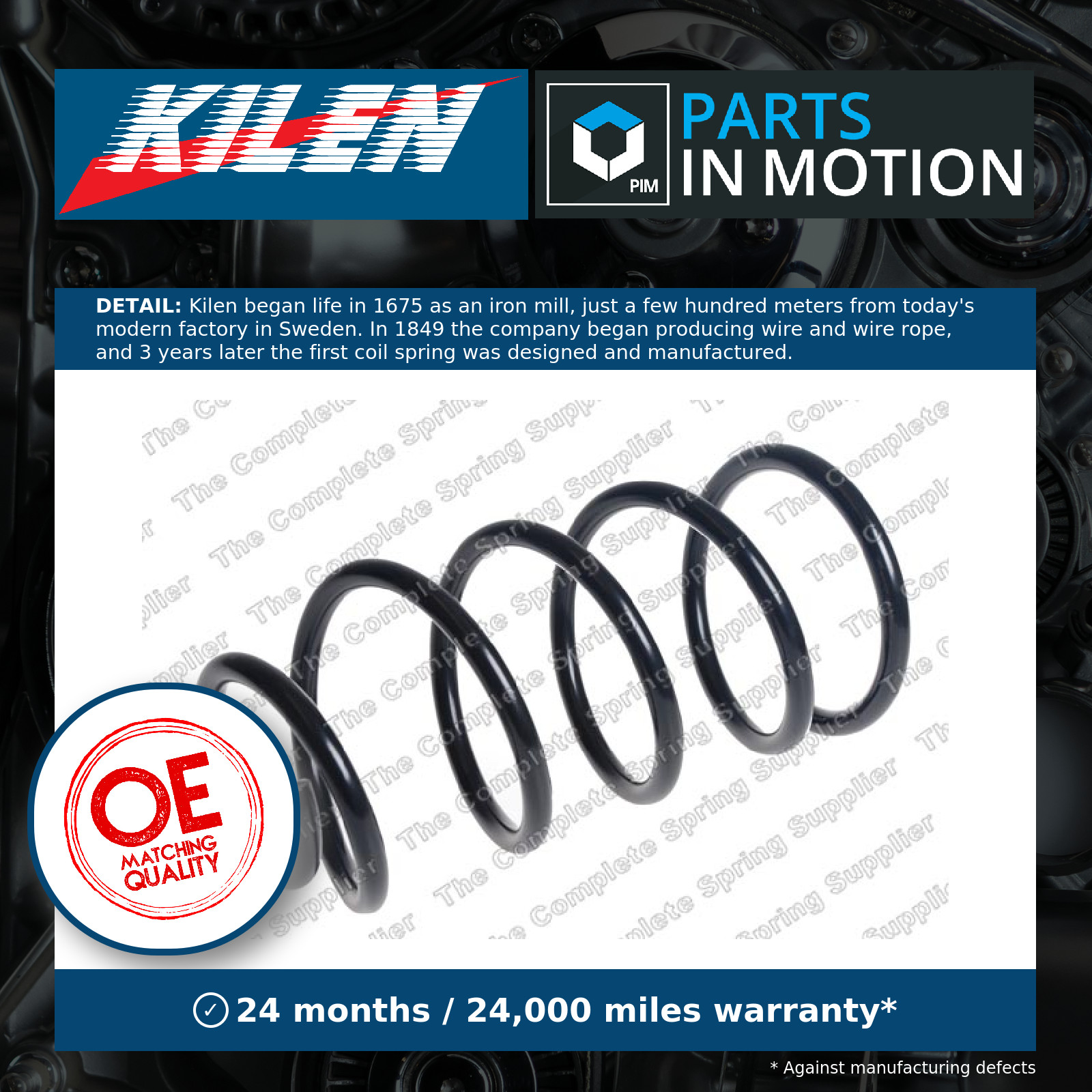 Fits LESJOFORS 4027681 COIL SPRINGS ⭐UK Stock⭐ - Image 4
