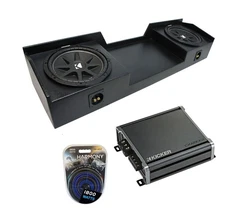 04-15 Fits Nissan Titan King Crew Kicker Comp C12 Dual 12" Rhino Sub Box CXA8001