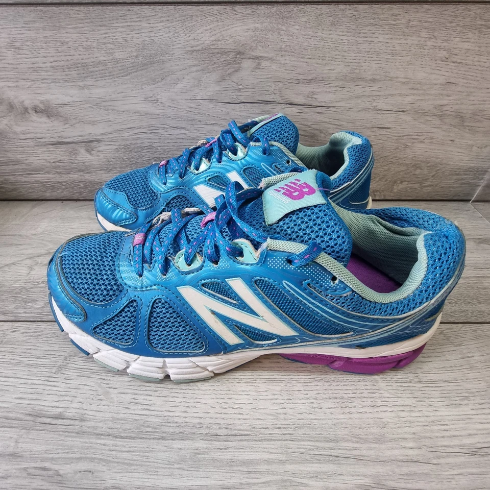 New Balance Womens Trainers 670 V1 Running Blue Purple UK 8 EU 41.5 - Image 2 of 4
