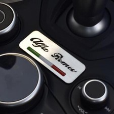 PLAQUE ALFA ROMEO GIULIA STELVIO QUADRIFOGLIO VERDE QV Q4 VELOCE SUPER FIRST AT8