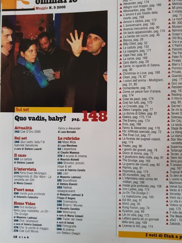 2787 CIAK MAGGIO 2005 STEVEN SPIELBERG TOM CRUISE ASIA CULT RICCARDO SCAMARCIO - Photo 3 sur 23