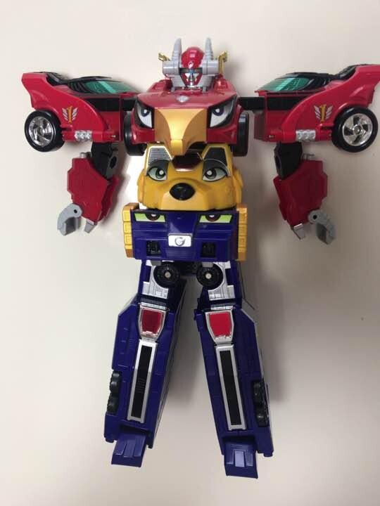 JUNK) BANDAI MEGAZORD Power Rangers RPM Super Sentai Go-Onger DX Engine