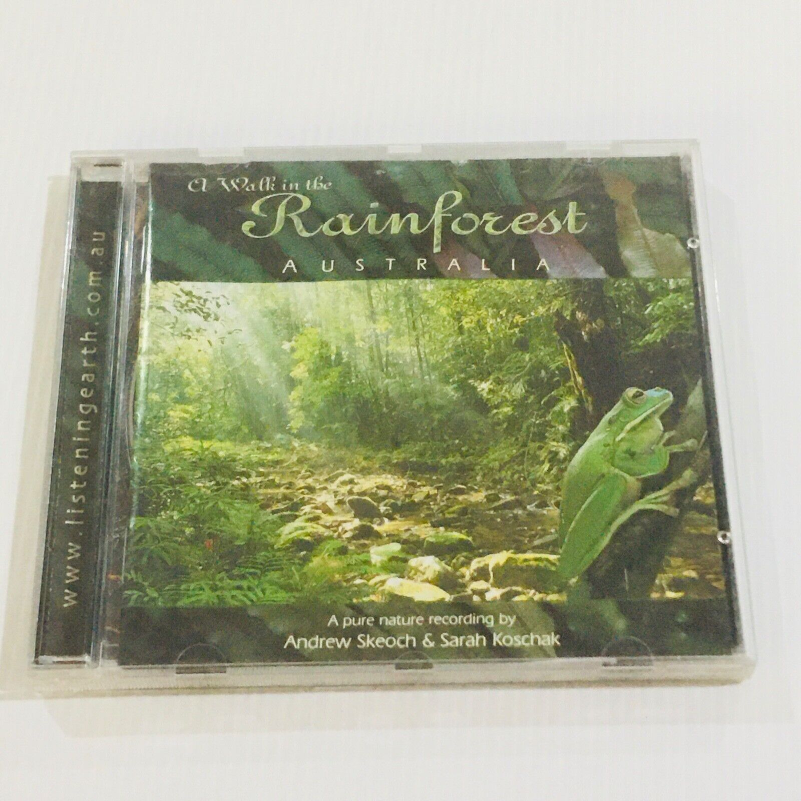 A Walk In The Rainforest CD A pure nature recording Andrew & Sarah ...