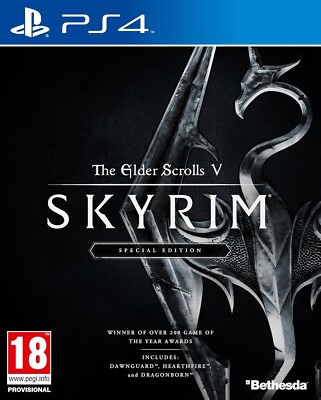 Elder Scrolls V Skyrim Special Edition NEU VERSIEGELT PS4 PAL Playstation 4