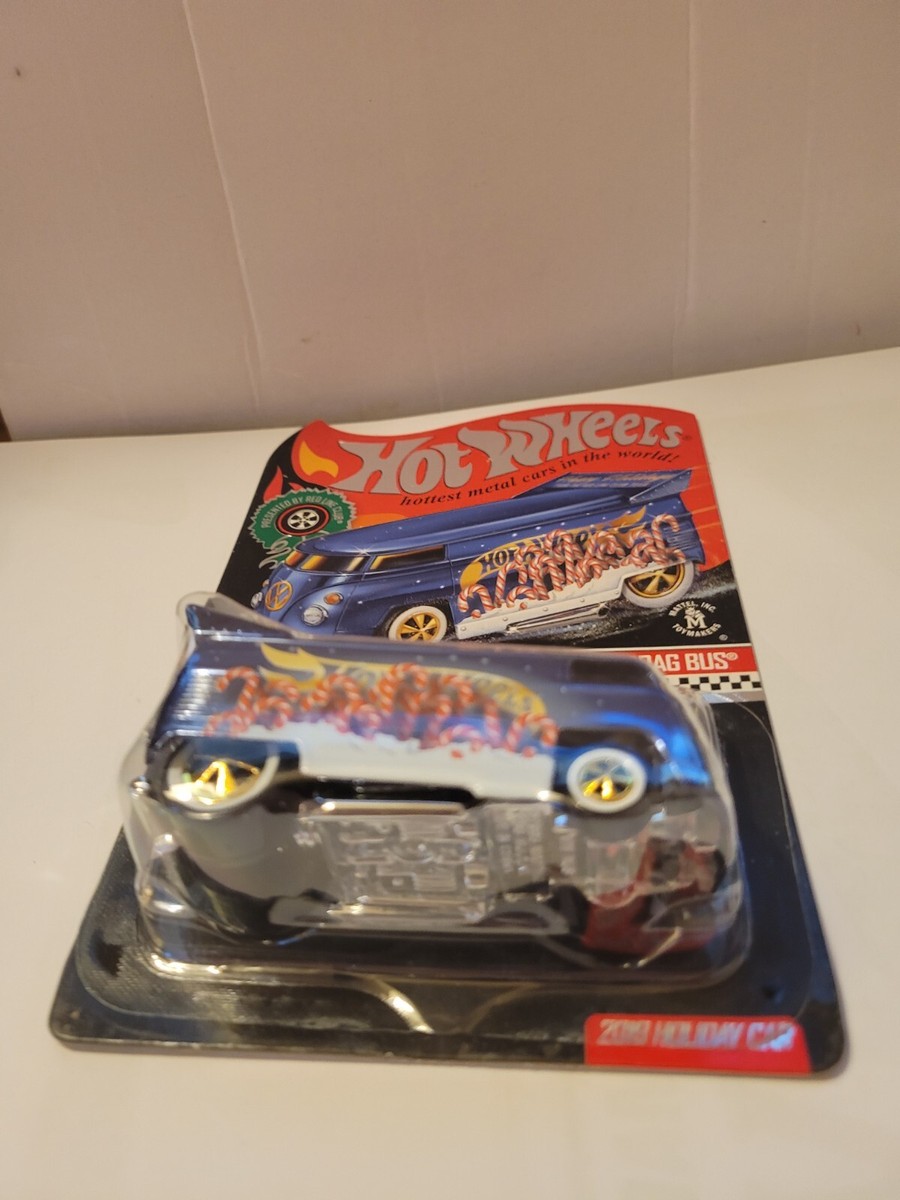 Hot Wheels 2019 Holiday Club Exclusive VW drag bus # 02946 / 10000