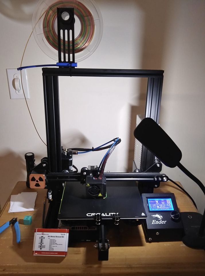 Unrepaired Creality Ender 3 3D Printer Fully Open Source 220*220*250mm US  Seller