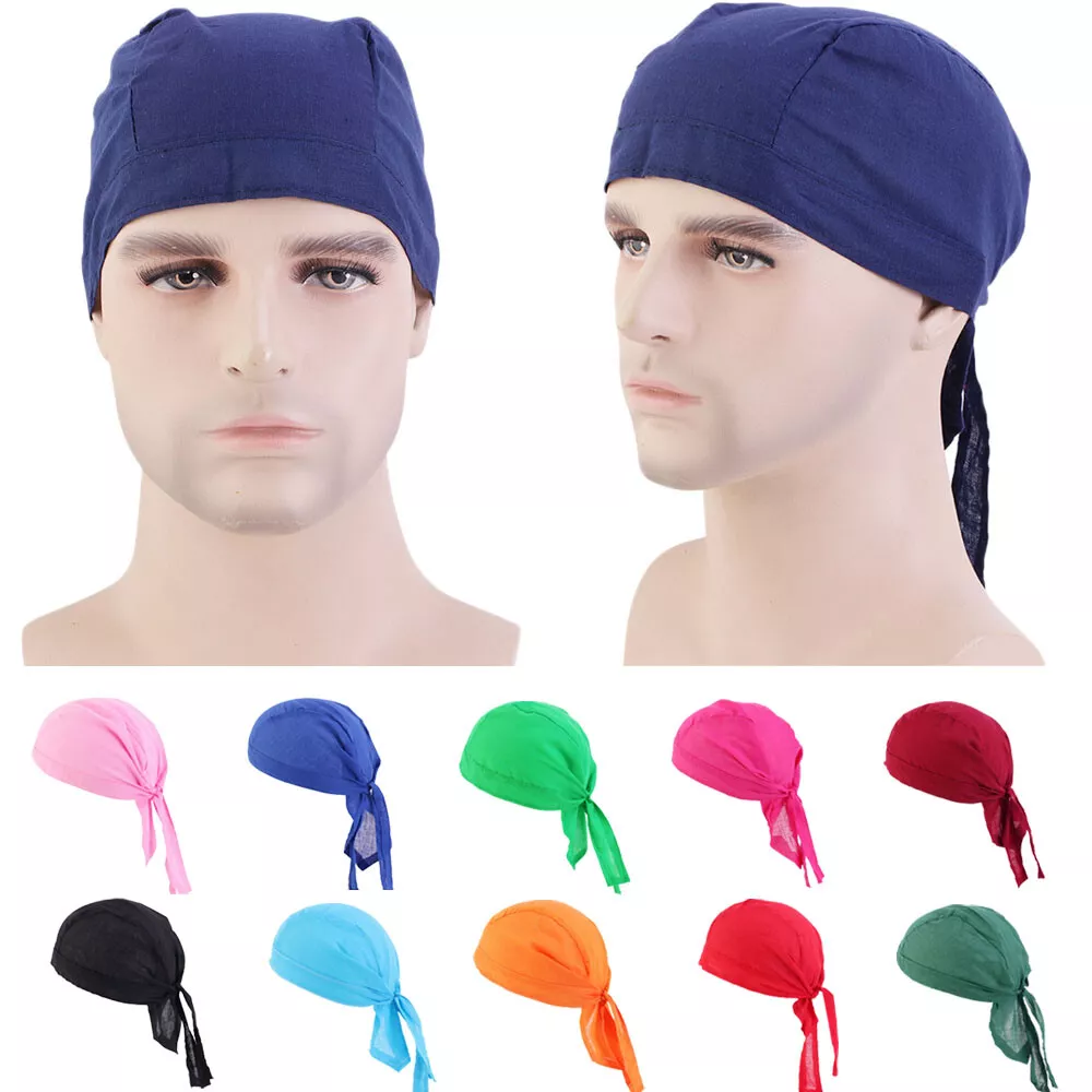 Durag Du-rag Headwear Head Wrap Skull Cap Doo Do Rag Bandana Headband  Beanie Hat