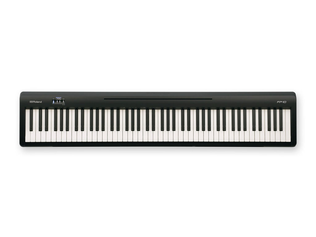 Roland FP-10 BK Black Pianoforte digitale 88 tasti pesati + copritastiera oma...