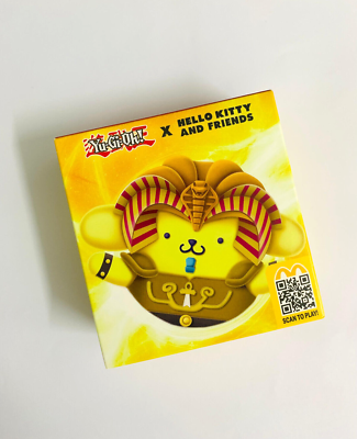 pompom 　エムディア2セット NEW 2024 McDonald's Hello Kitty Yugioh POMPOMPURIN X EXODIA Happy