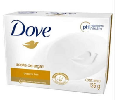 6x Dove Seife   Cream Argan Oil 135g