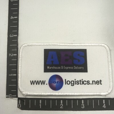Used AES WAREHOUSE & EXPRESS DELIVERY Logistics Advertising Patch 07AD
