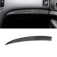 For Infiniti G37 Sedan Carbon Fiber Interior Passenger Dashboard Cover Trim