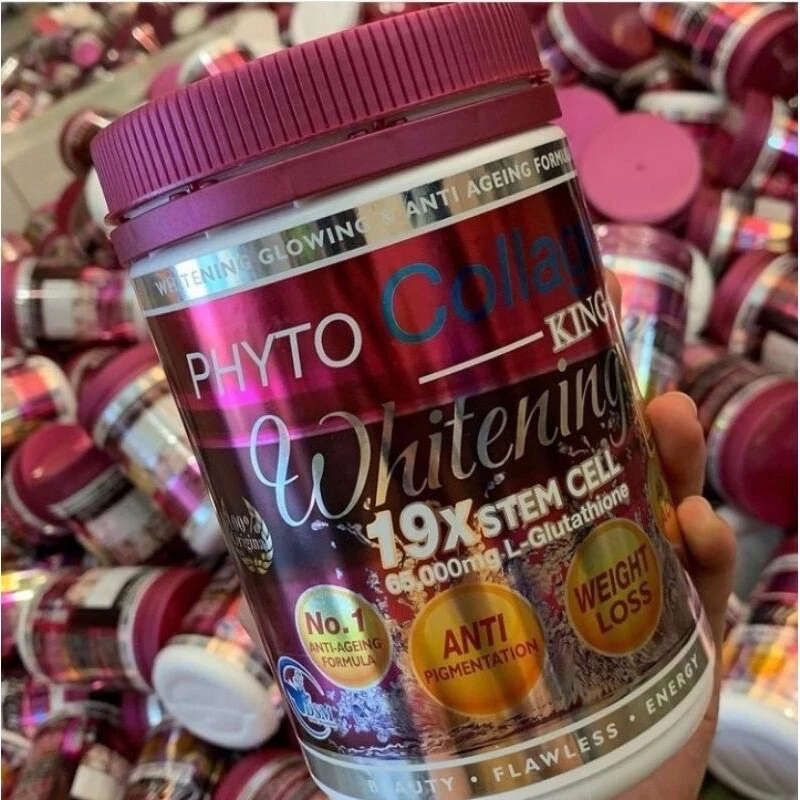 1 x Phyto Collagen KING Whitening Anti-Aging 19X STEMCELL 800g spedizione gra... - Immagine 4 di 4