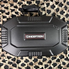 New Inception Designs Carbon Fiber Gun Case w/ Egg Crate Foam - Large