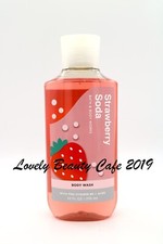 BATH  BODY WORKS / STRAWBERRY SODA / SHOWER GEL BODY WASH / 10 FL OZ