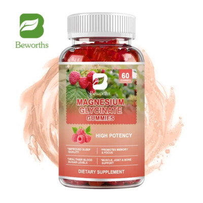 Magnesium Glycinate Gummies w/CoQ10 100mg   Heart Health & Blood Sugar Support